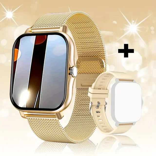 Lenovo Smartwatch 1,83" – Bluetooth-Anrufe, Gesundheitsmonitor, iOS und Android
