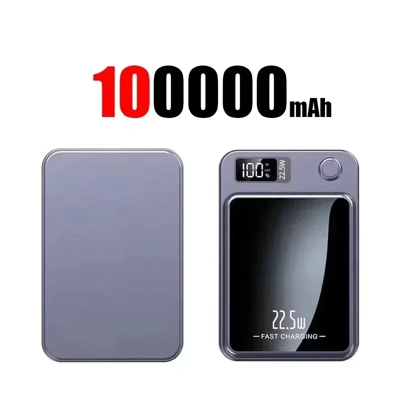 Lenovo Magnetyczny Power Bank – Bezprzewodowe Ładowanie 22.5W, do 200000mAh
