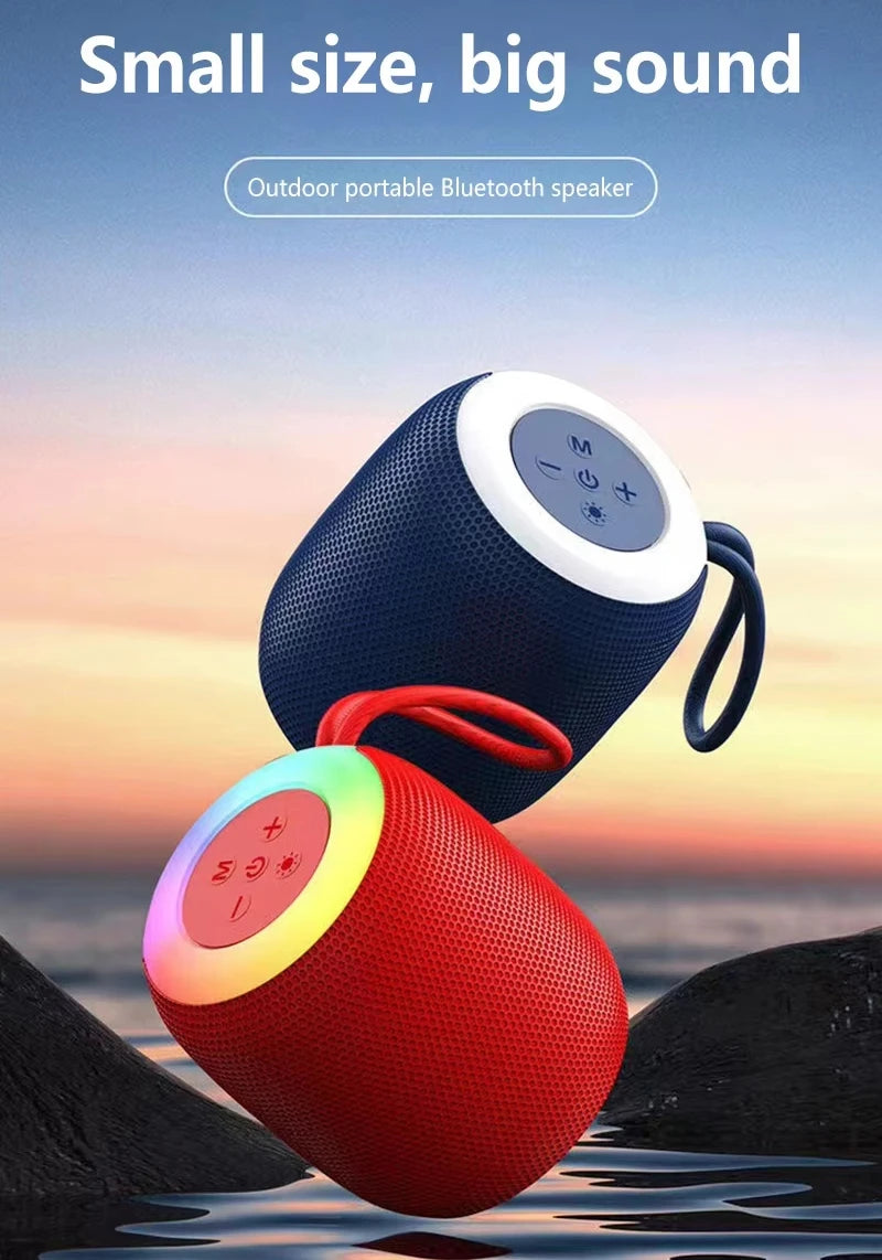 Lenovo Mini Głośnik Bluetooth – Głęboki bas, Smycz, Wodoodporny