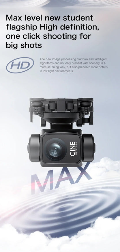 Lenovo S-X1 Drohne GPS 8K – 3-Achsen Gimbal, Hindernisvermeidung, 31 min Flugzeit