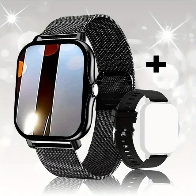 Lenovo Smartwatch 1,83" – Bluetooth-Anrufe, Gesundheitsmonitor, iOS und Android