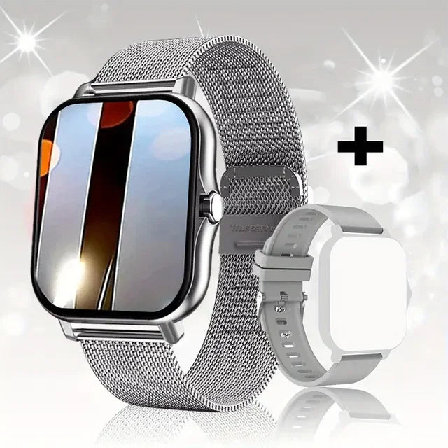 Lenovo Smartwatch 1,83" – Bluetooth-Anrufe, Gesundheitsmonitor, iOS und Android
