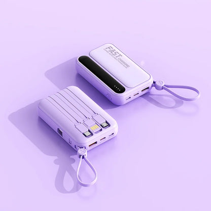 VIVO Power Bank 50000mAh 120W – 4 kable w zestawie, wyświetlacz LED