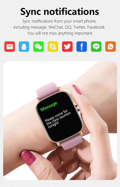 Lenovo Smartwatch 1,83" – Bluetooth-Anrufe, Gesundheitsmonitor, iOS und Android