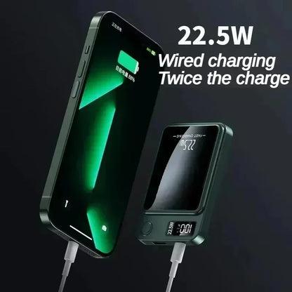 Lenovo Magnetyczny Power Bank – Bezprzewodowe Ładowanie 22.5W, do 200000mAh