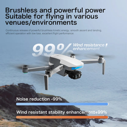 Lenovo S-X1 Drohne GPS 8K – 3-Achsen Gimbal, Hindernisvermeidung, 31 min Flugzeit