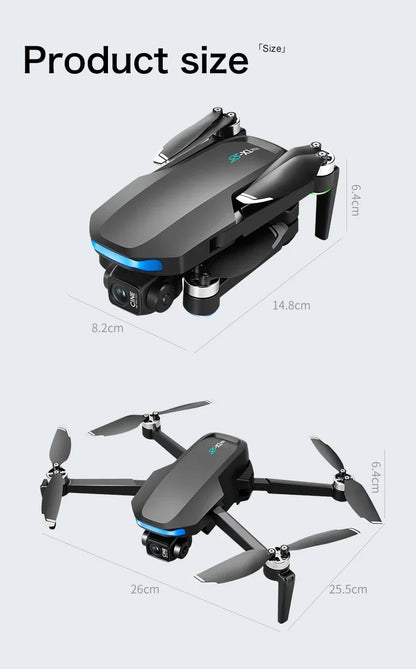 Lenovo S-X1 Drohne GPS 8K – 3-Achsen Gimbal, Hindernisvermeidung, 31 min Flugzeit