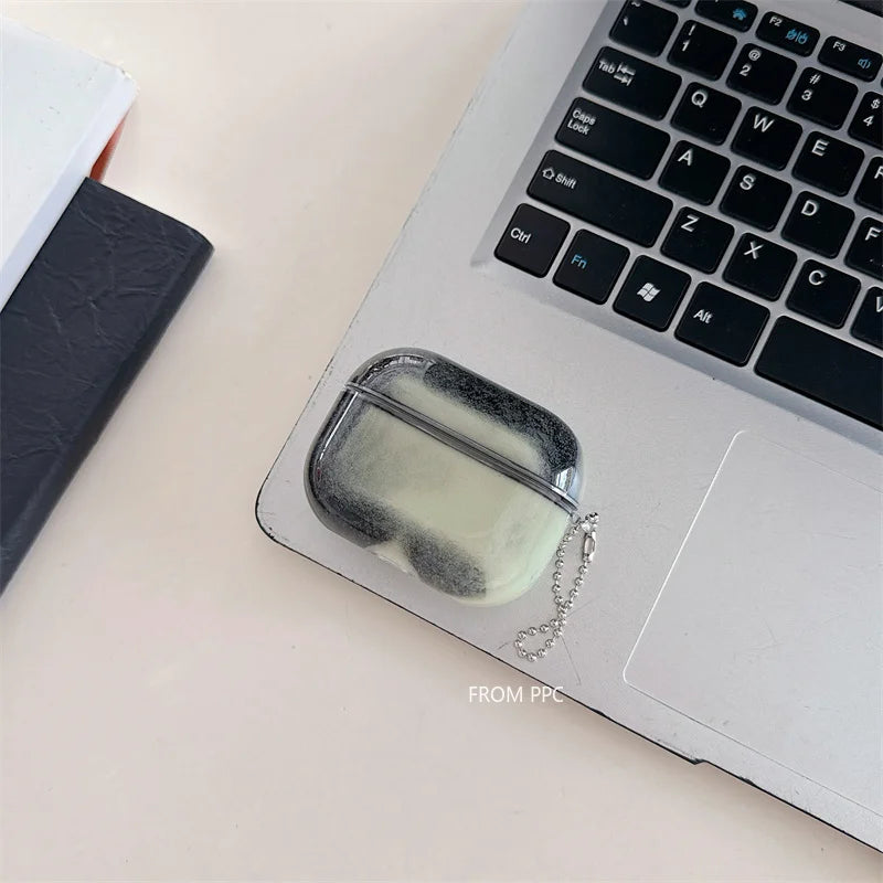 Etui AirPods Pro 4/3/2 – Luminous Quicksand, im Dunkeln leuchtend