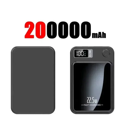 Lenovo Magnetyczny Power Bank – Bezprzewodowe Ładowanie 22.5W, do 200000mAh