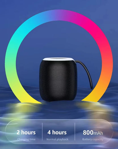 Lenovo Mini Głośnik Bluetooth – Głęboki bas, Smycz, Wodoodporny