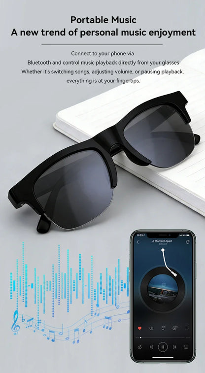Lenovo 8K AI Smart Glasses D12 – KI-Übersetzung, ChatGPT, Gespräche, Musik