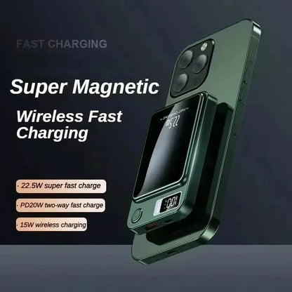 Lenovo Magnetyczny Power Bank – Bezprzewodowe Ładowanie 22.5W, do 200000mAh