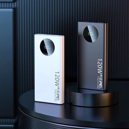 Power Bank 120W – 50000mAh, wyświetlacz LED, szybkie ładowanie