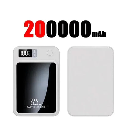 Lenovo Magnetyczny Power Bank – Bezprzewodowe Ładowanie 22.5W, do 200000mAh