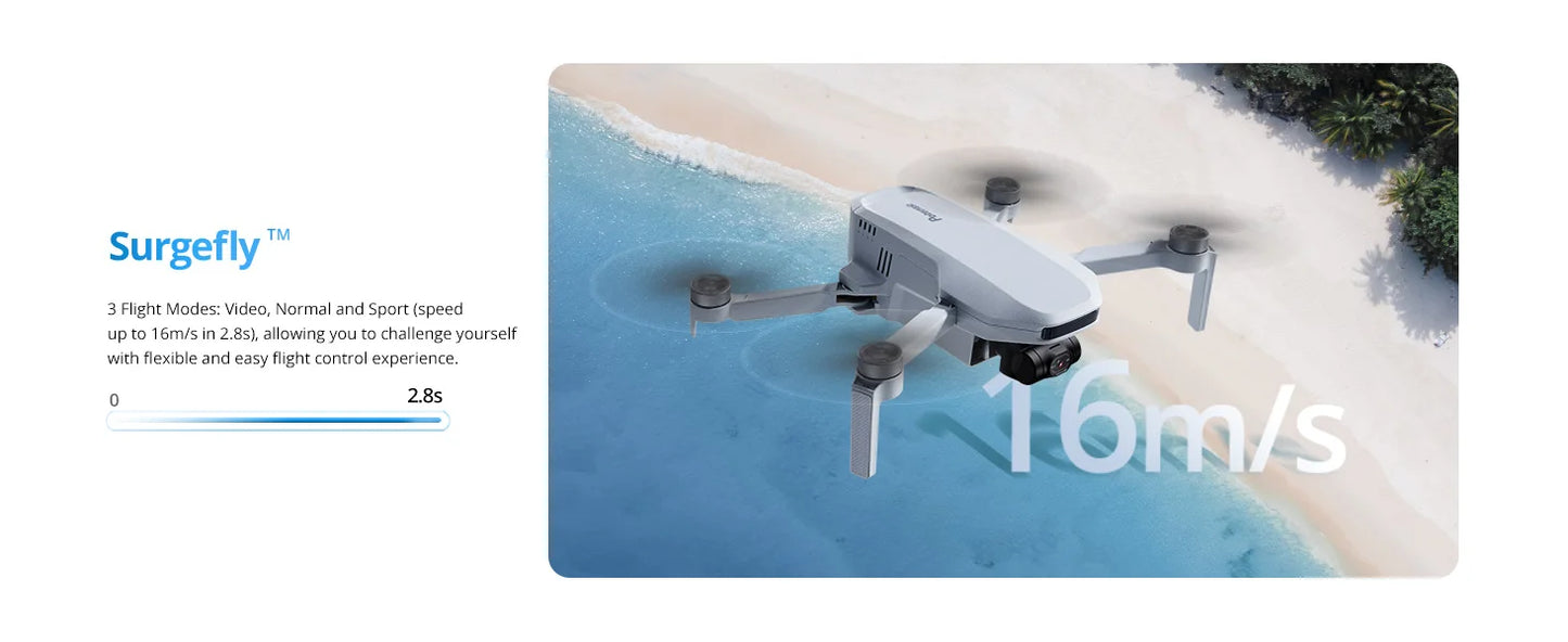 Potensic ATOM Mini Drohne 4K – GPS, 3-Achsen-Gimbal, 6 km Reichweite
