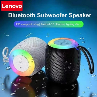 Lenovo Mini Głośnik Bluetooth – Głęboki bas, Smycz, Wodoodporny