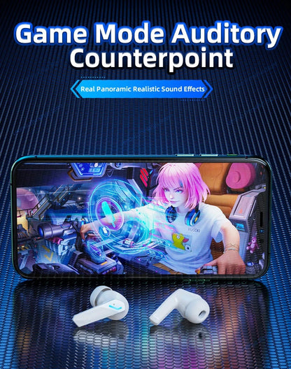 Lenovo GM2 Pro – Bluetooth 5.4 Gaming-Kopfhörer mit Mikrofon