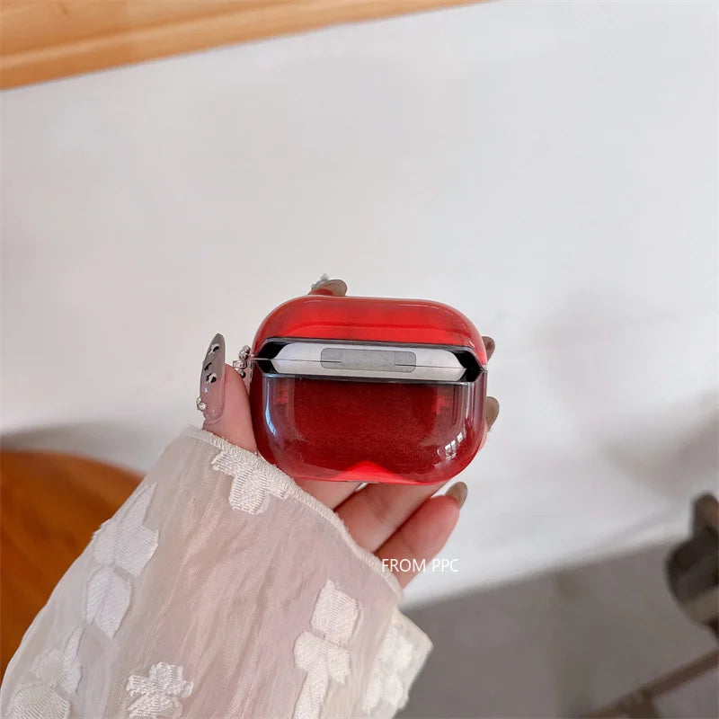 Etui AirPods Pro 4/3/2 – Luminous Quicksand, im Dunkeln leuchtend