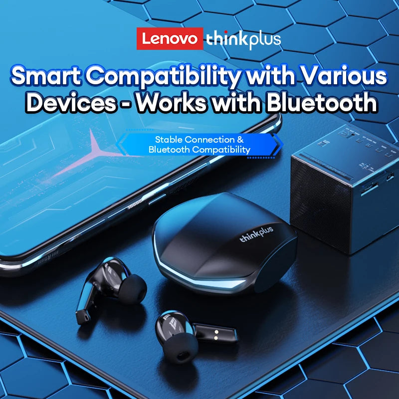 Lenovo GM2 Pro – Bluetooth 5.4 Gaming-Kopfhörer mit Mikrofon