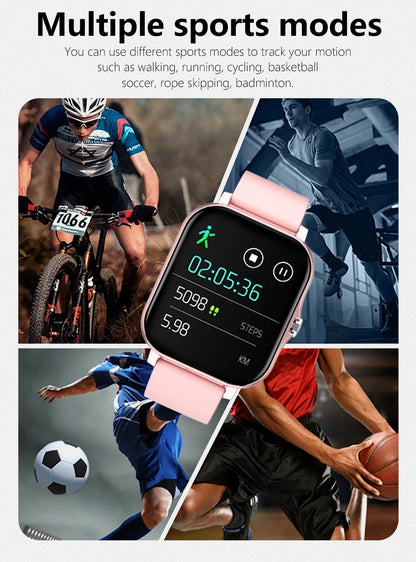 Lenovo Smartwatch 1,83" – Bluetooth-Anrufe, Gesundheitsmonitor, iOS und Android