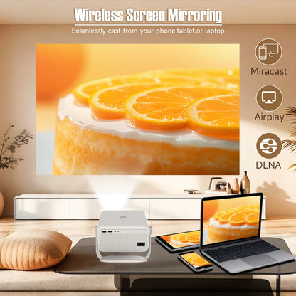 Magcubic L018 Projektor 1080P – 650 ANSI, Android 14, WiFi 6, automatische Trapezkorrektur