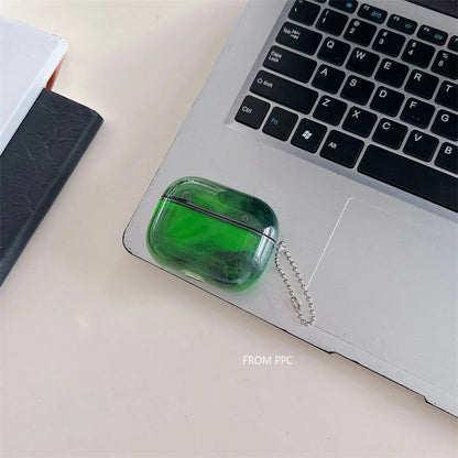 Etui AirPods Pro 4/3/2 – Luminous Quicksand, im Dunkeln leuchtend