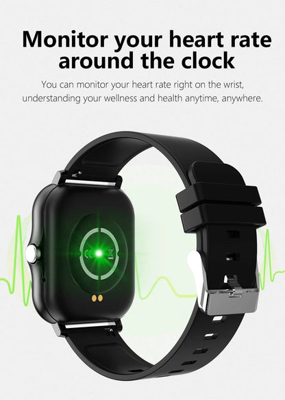 Lenovo Smartwatch 1,83" – Bluetooth-Anrufe, Gesundheitsmonitor, iOS und Android