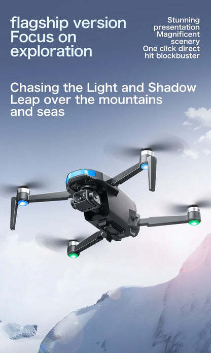 Lenovo S-X1 Drohne GPS 8K – 3-Achsen Gimbal, Hindernisvermeidung, 31 min Flugzeit