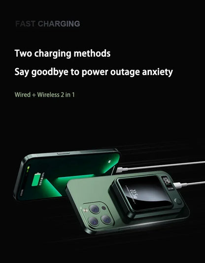 Lenovo Magnetyczny Power Bank – Bezprzewodowe Ładowanie 22.5W, do 200000mAh