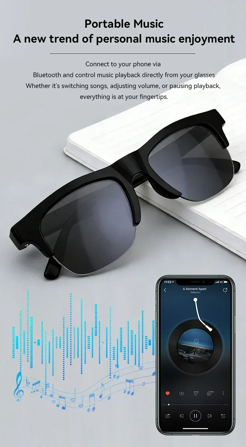 Lenovo AI Smart Glasses D12 – Bluetooth-Brille mit Sprachassistent