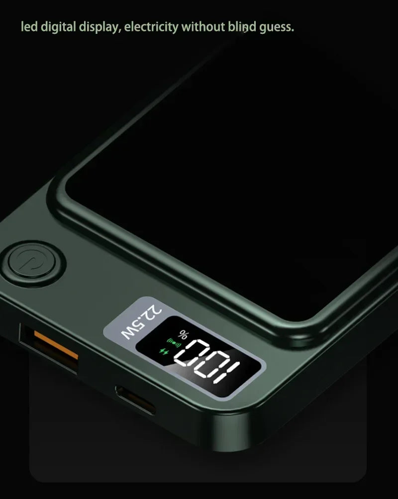 Lenovo Magnetyczny Power Bank – Bezprzewodowe Ładowanie 22.5W, do 200000mAh