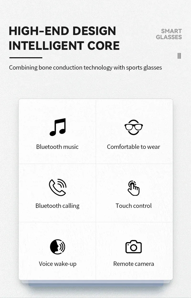 Lenovo AI Smart Glasses D12 – Bluetooth-Brille mit Sprachassistent